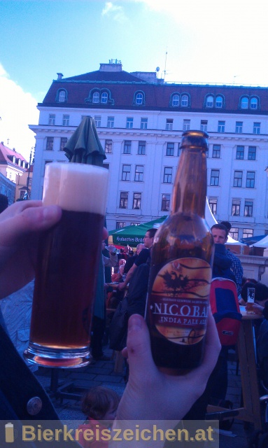 Foto eines Bieres der Marke Nicobar I.P.A. aus der Brauerei Brauerei Gusswerk