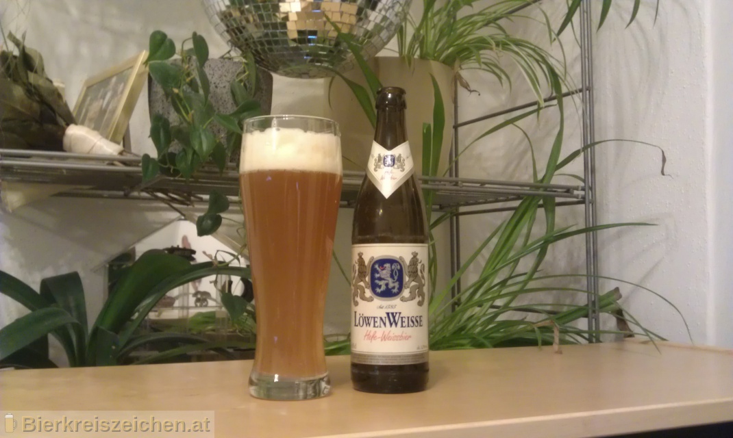 Foto eines Bieres der Marke Löwenbräu Weisse aus der Brauerei Löwenbräu