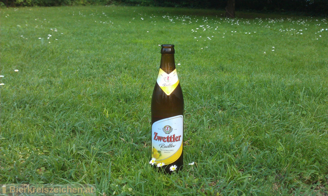 Foto eines Bieres der Marke Zwettler Radler aus der Brauerei Privatbrauerei Zwettl
