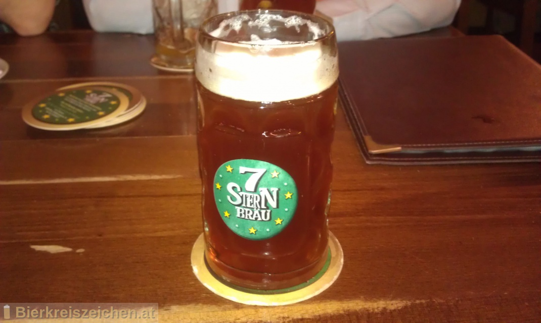 Foto eines Bieres der Marke 7Stern Märzen aus der Brauerei Siebenstern Bräu