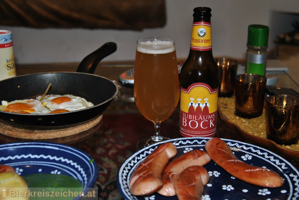 Foto eines Bieres der Marke Frastanzer Jubilumsbock aus der Brauerei Frastanzer