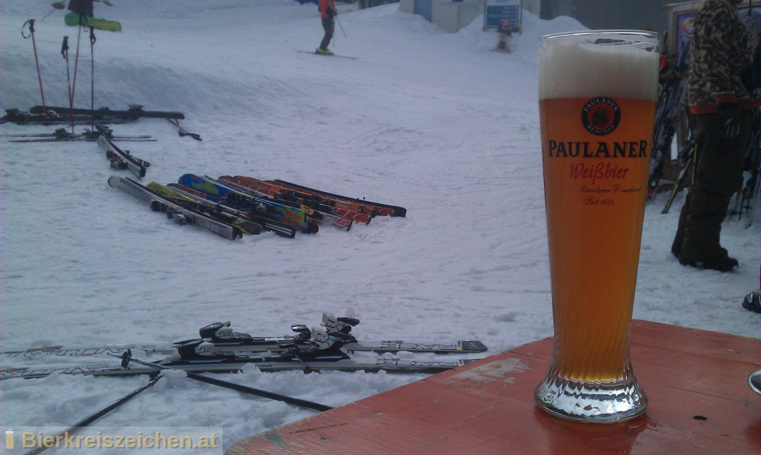 Foto eines Bieres der Marke Paulaner Hefe-Weibier Naturtrb aus der Brauerei Paulaner Brauerei