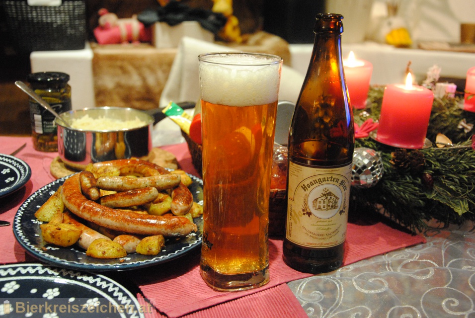 Foto eines Bieres der Marke Hoangartenbier aus der Brauerei Brauerei Kaltenbck