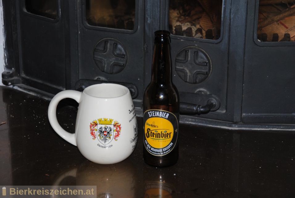 Foto eines Bieres der Marke Urban-kellers Steinbier aus der Brauerei Brauerei Gusswerk