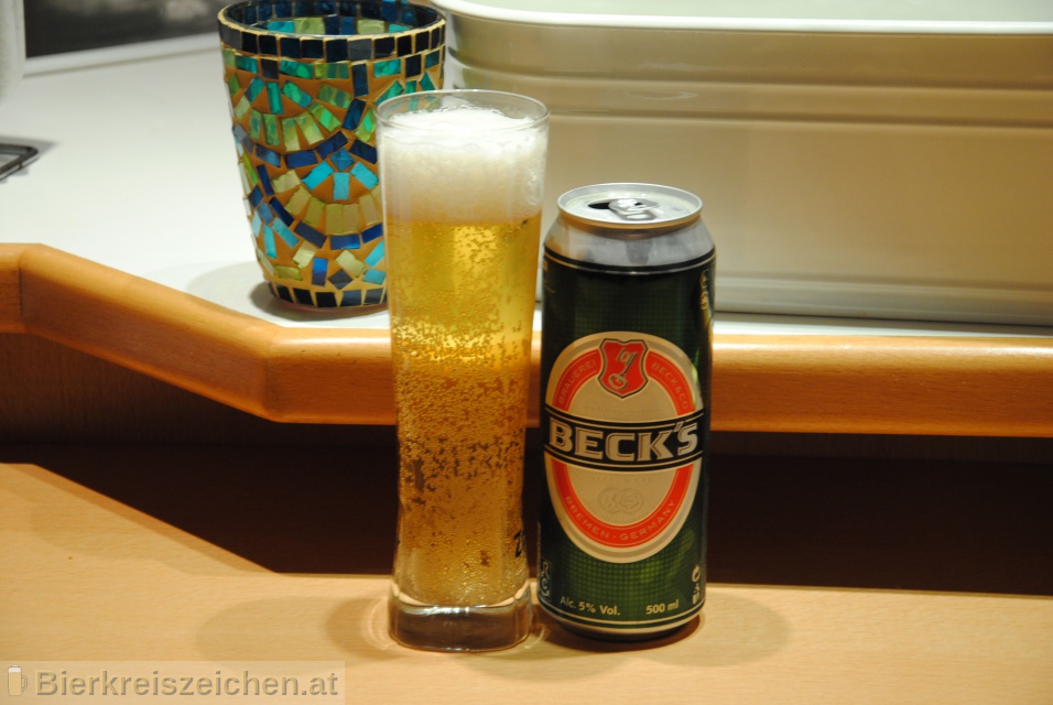 Foto eines Bieres der Marke Beck's Pils aus der Brauerei Brauerei Beck