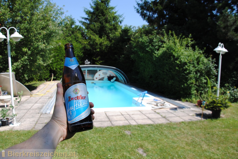 Foto eines Bieres der Marke Zwettler Luftikus aus der Brauerei Privatbrauerei Zwettl