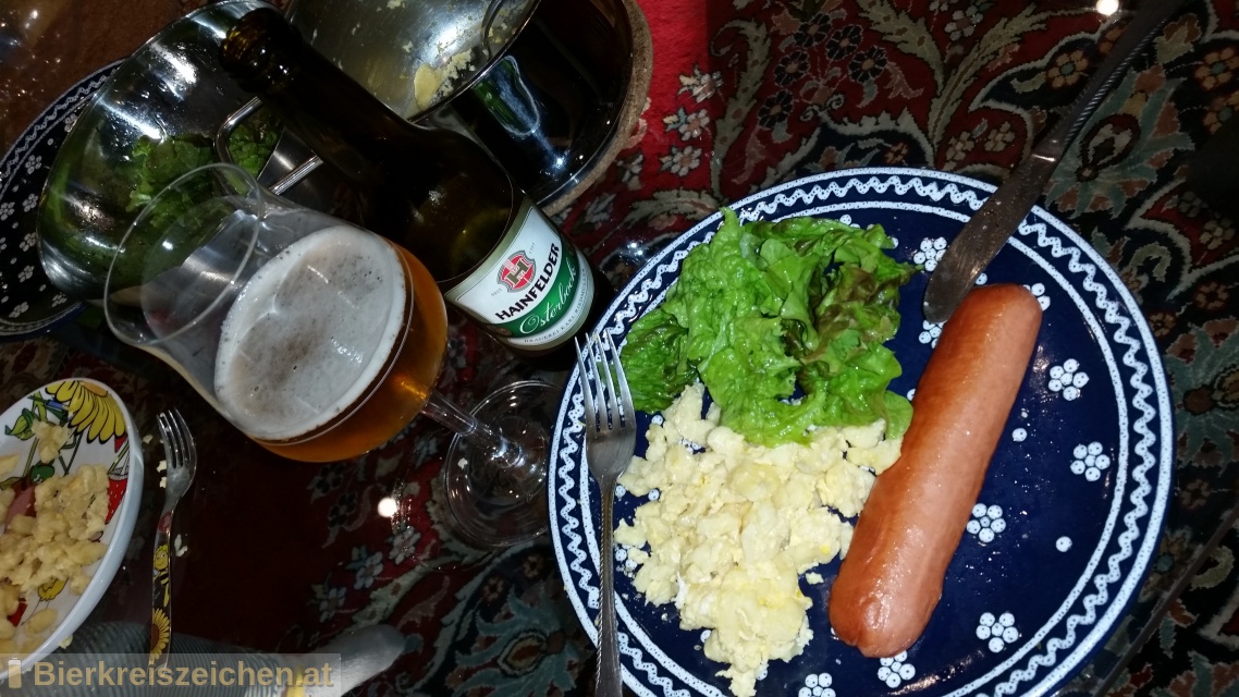 Foto eines Bieres der Marke Hainfelder Osterbock aus der Brauerei Brauerei Hainfeld