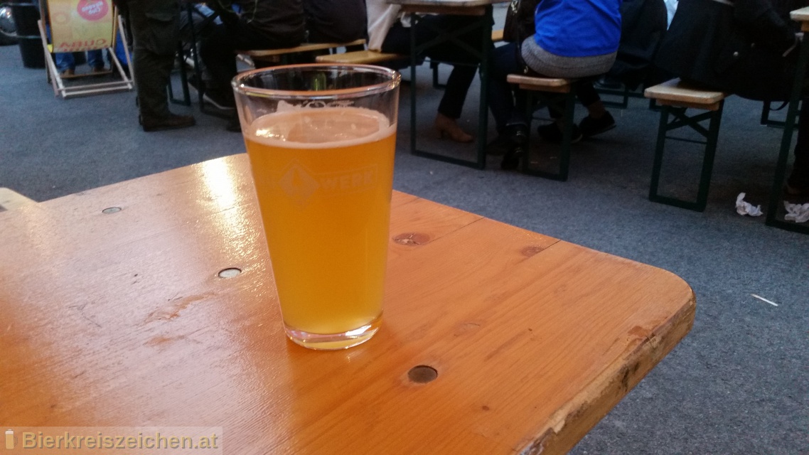 Foto eines Bieres der Marke Hausmarke 1 - Blond aus der Brauerei Brauwerk