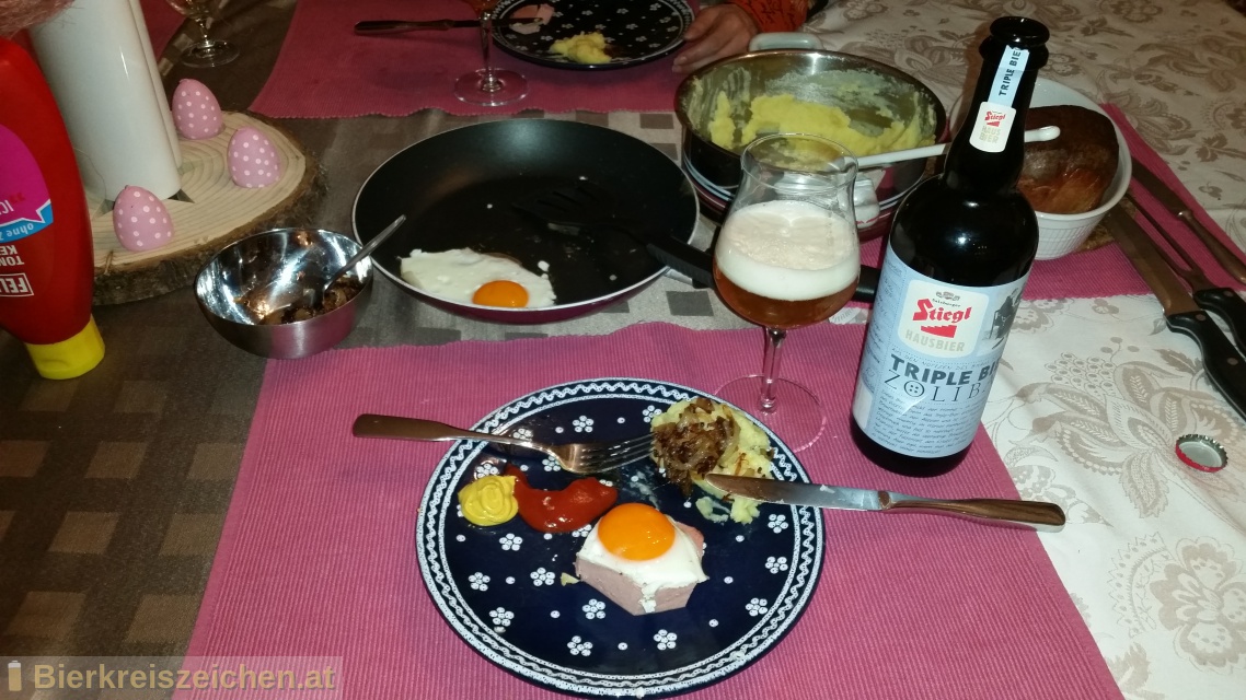 Foto eines Bieres der Marke Fastenbier - Zlibat aus der Brauerei Stieglbrauerei