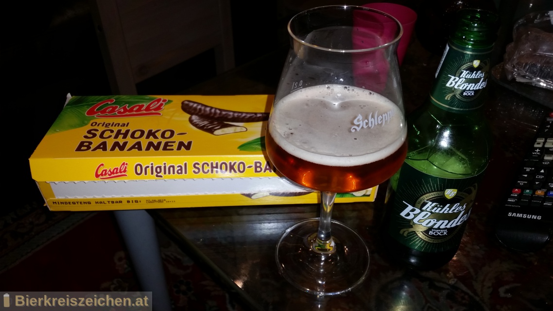 Foto eines Bieres der Marke Khles Blondes - Bock aus der Brauerei Ottakringer Brauerei