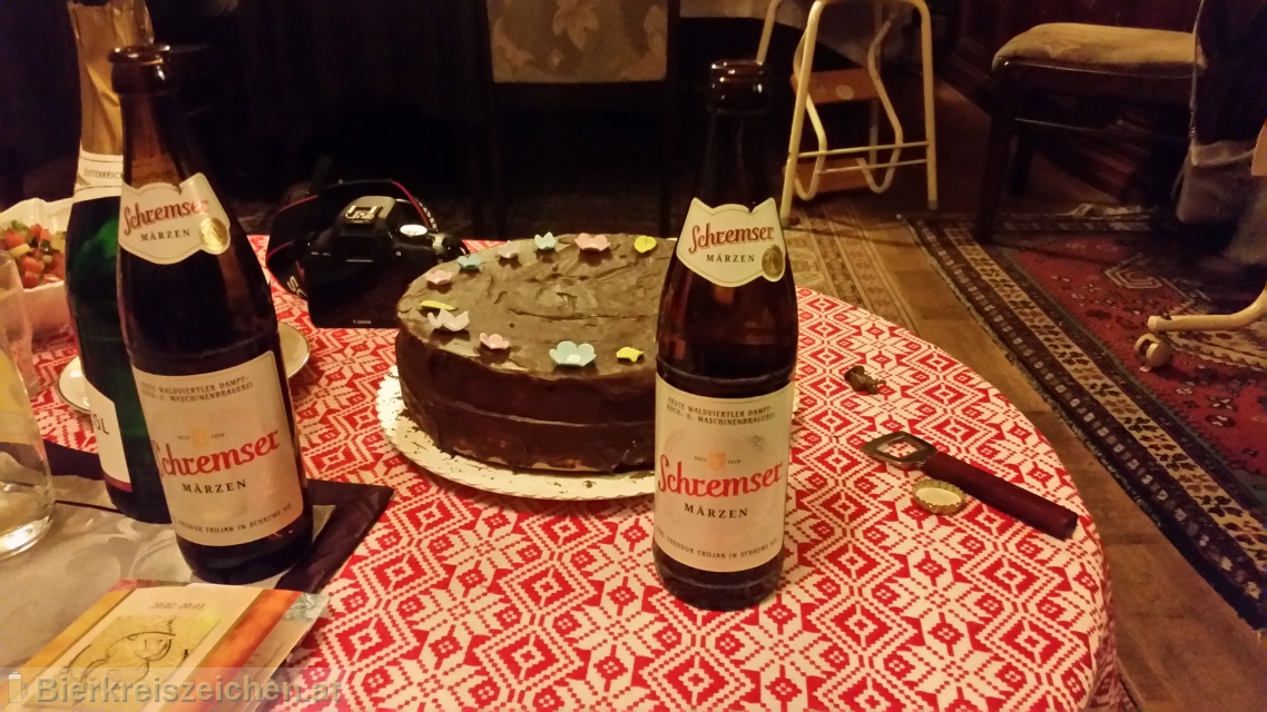 Foto eines Bieres der Marke Schremser Mrzen aus der Brauerei Brauerei Schrems
