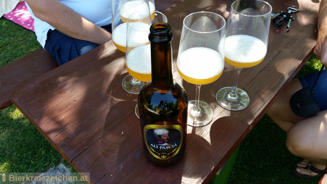 Foto eines Bieres der Marke Ali Pasci aus der Brauerei Birra dell'Elba
