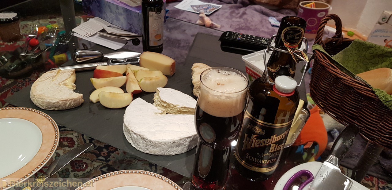 Foto eines Bieres der Marke Wieselburger Schwarzbier aus der Brauerei Brauerei Wieselburg