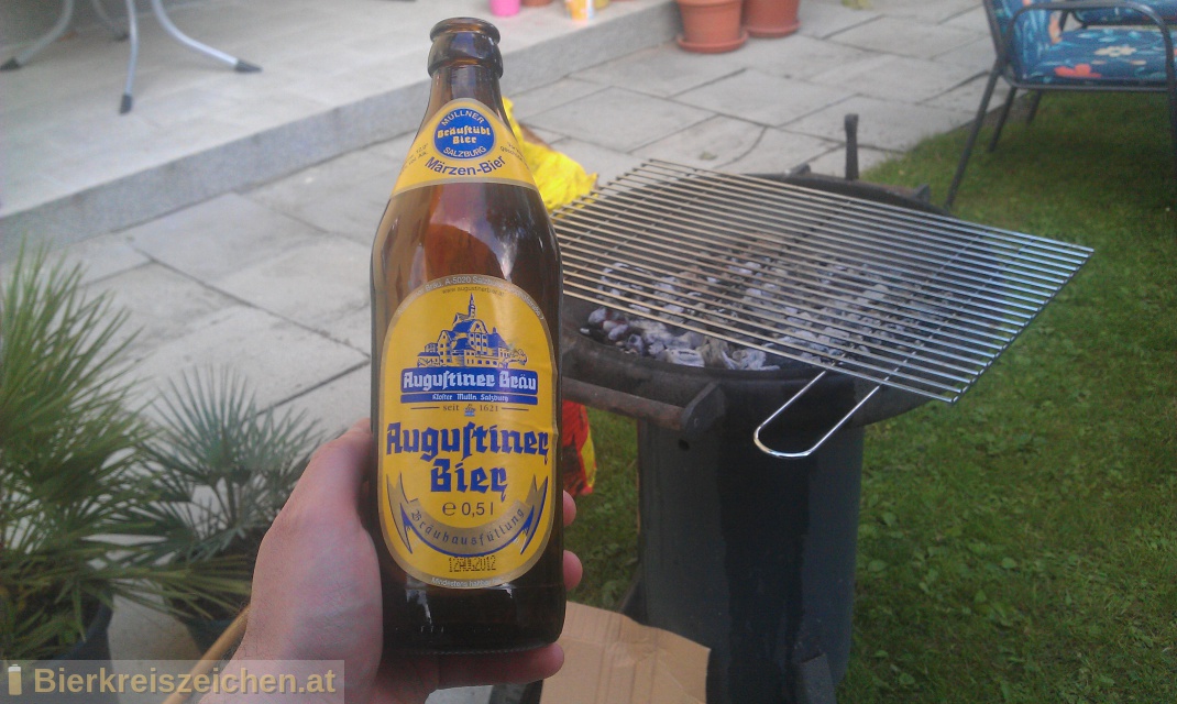Augustiner Marzenbier Braustubl Bier Bierkreiszeichen At Augustiner Marzenbier Braustubl Bier Bierkreiszeichen At