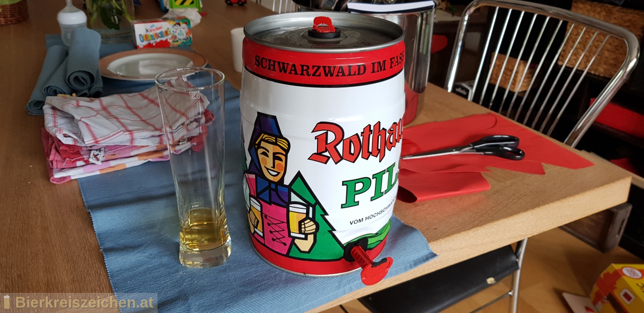 Foto eines Bieres der Marke Rothaus Pils aus der Brauerei Badische Staatsbrauerei Rothaus AG