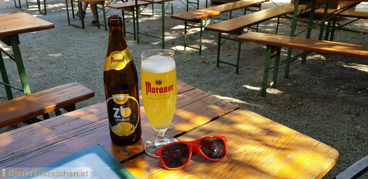 Foto eines Bieres der Marke Murauer zb - zitro&bier aus der Brauerei Brauerei Murau