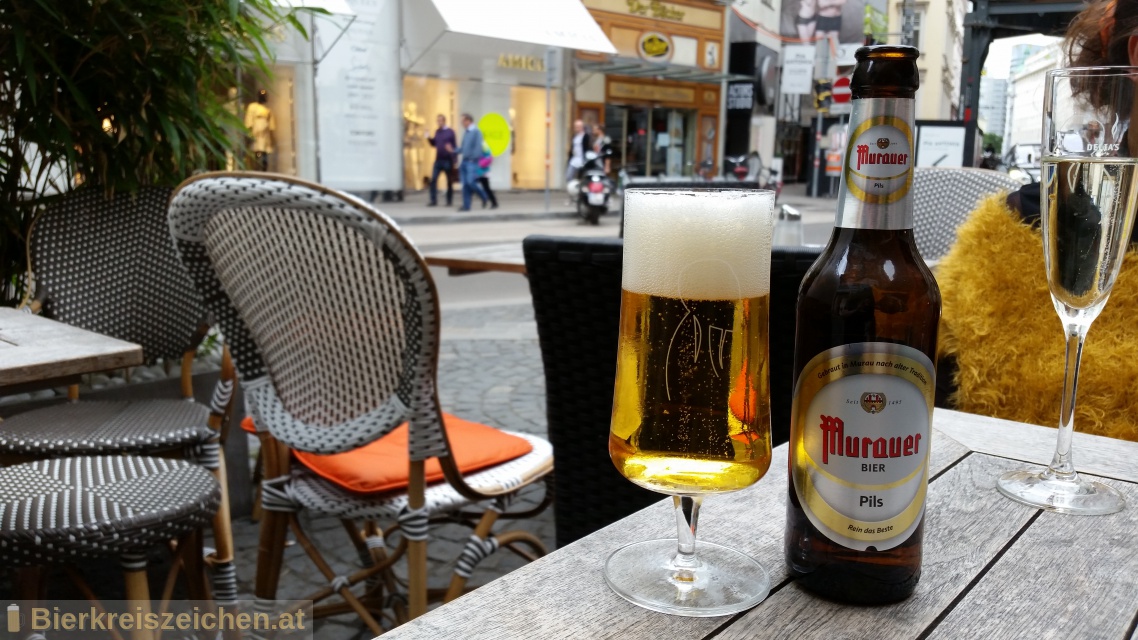 Foto eines Bieres der Marke Murauer Pils aus der Brauerei Brauerei Murau