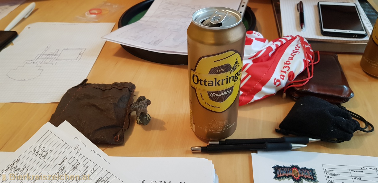 Foto eines Bieres der Marke Ottakringer - Wiener G'mischtes aus der Brauerei Ottakringer Brauerei