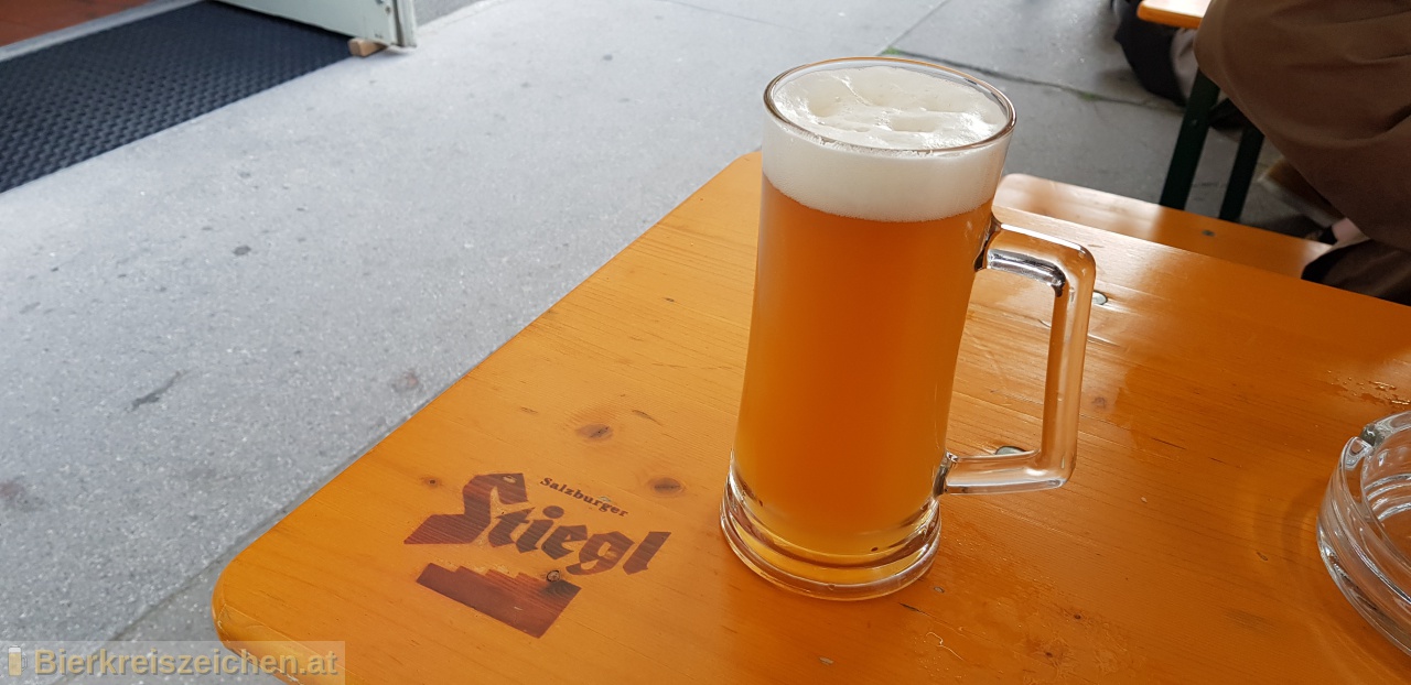 Foto eines Bieres der Marke Stiegl Paracelsus Bio-Zwickl aus der Brauerei Stieglbrauerei