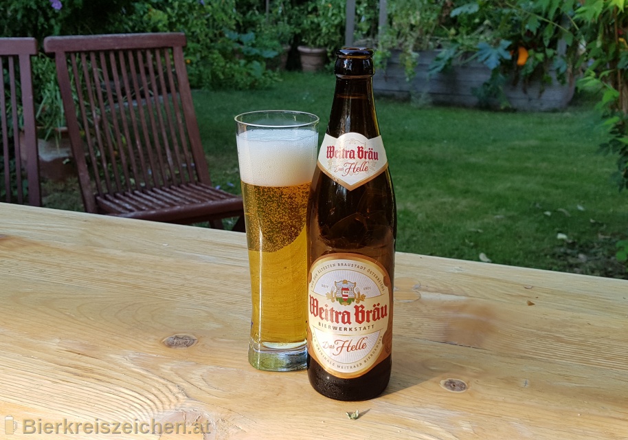 Foto eines Bieres der Marke Das Helle aus der Brauerei Bierwerkstatt Weitra