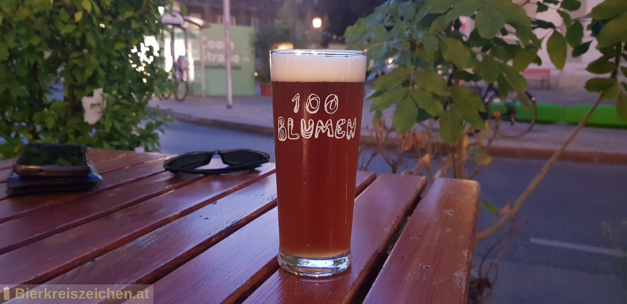 Foto eines Bieres der Marke 1020 - Wiener Lager aus der Brauerei 100 Blumen