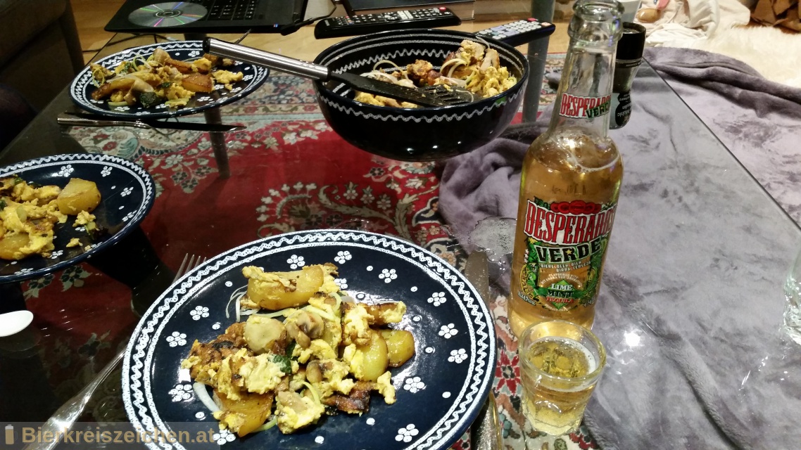 Foto eines Bieres der Marke Desperados aus der Brauerei Heineken