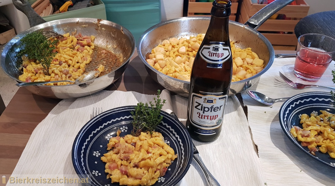 Foto eines Bieres der Marke Zipfer Urtyp aus der Brauerei Brauerei Zipf