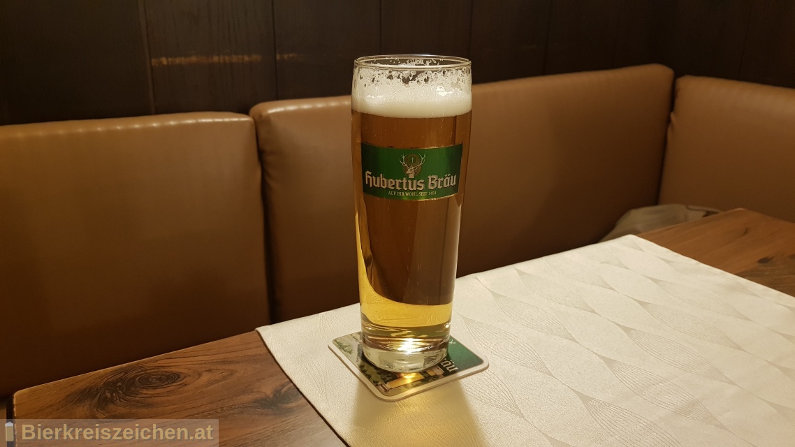Foto eines Bieres der Marke Hubertus Mrzen aus der Brauerei Hubertus Bru