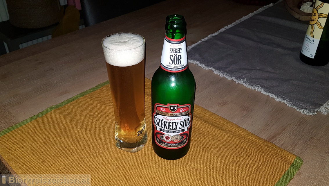 Foto eines Bieres der Marke Szkely Sr aus der Brauerei Cski Sr Manufaktura