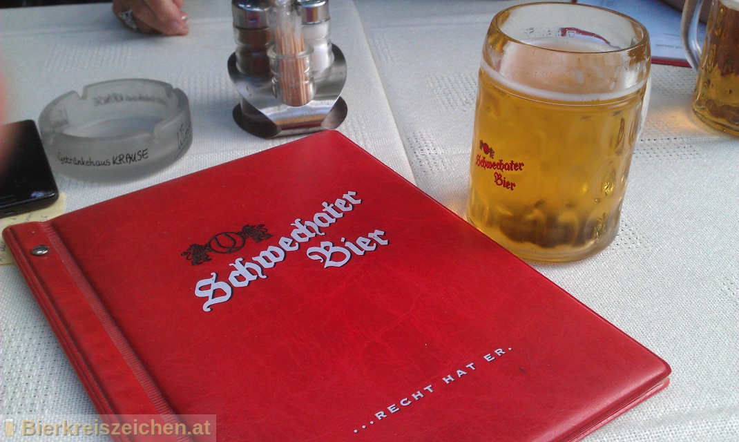 Foto eines Bieres der Marke Schwechater Bier aus der Brauerei Schwechater Brauerei