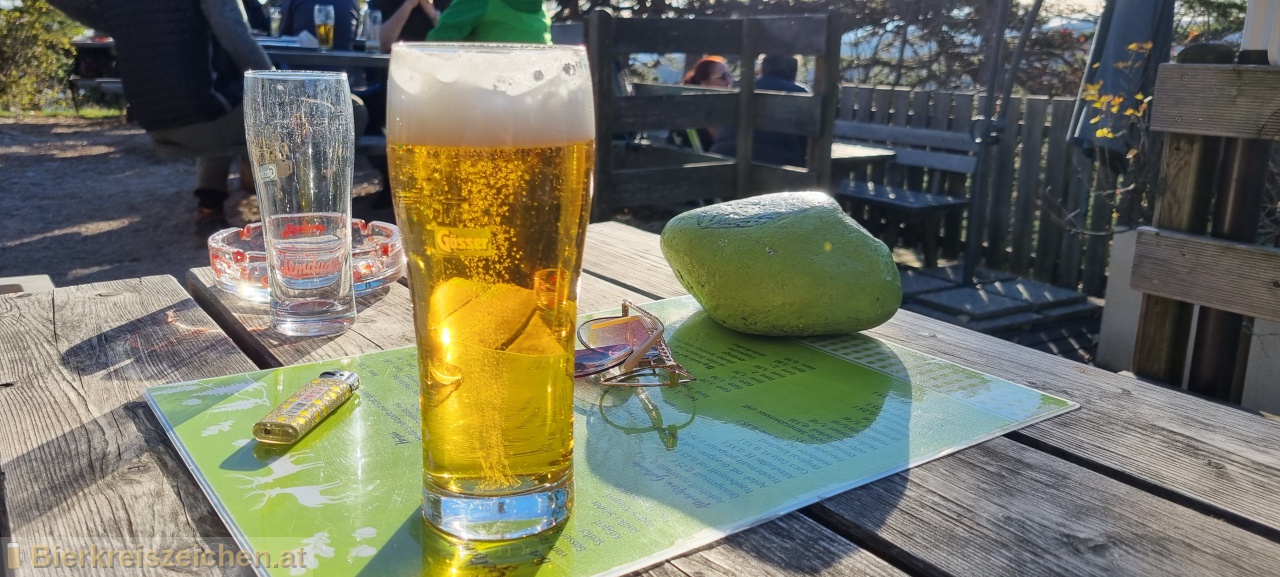 Foto eines Bieres der Marke Gösser Spezial aus der Brauerei Brauerei Göss