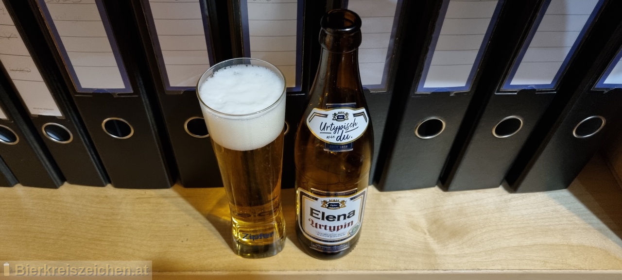 Foto eines Bieres der Marke Zipfer Urtyp aus der Brauerei Brauerei Zipf