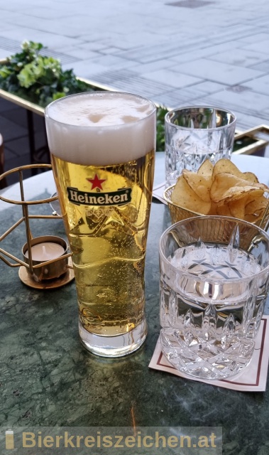 Foto eines Bieres der Marke Heineken Premium Lager aus der Brauerei Heineken