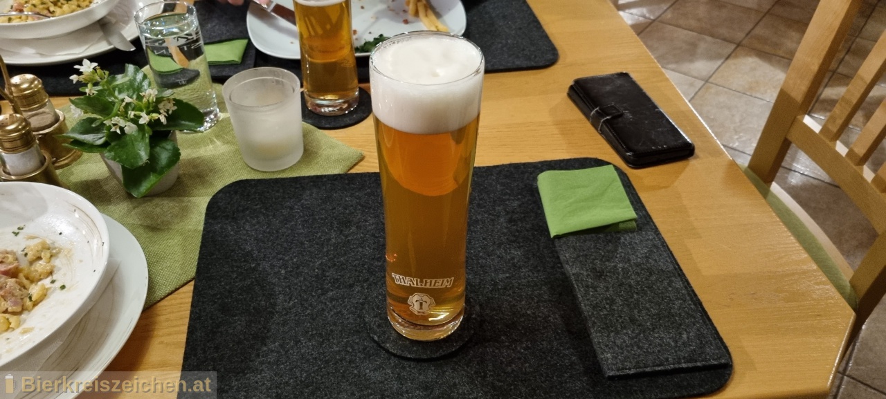 Foto eines Bieres der Marke Thalheimer Mrzen aus der Brauerei Thalheimer