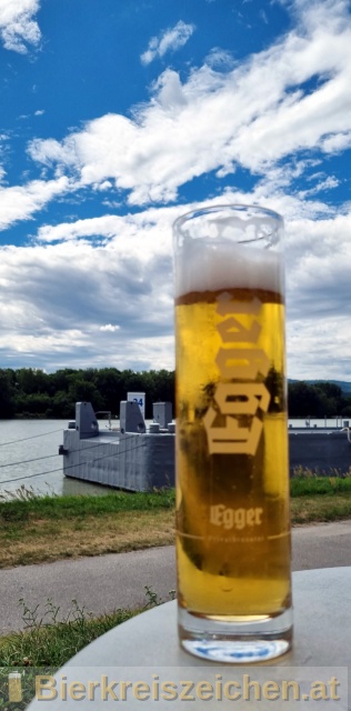 Foto eines Bieres der Marke Egger Mrzen aus der Brauerei Privatbrauerei Egger