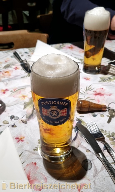 Foto eines Bieres der Marke Puntigamer - das bierige Bier aus der Brauerei Brauerei Puntigam