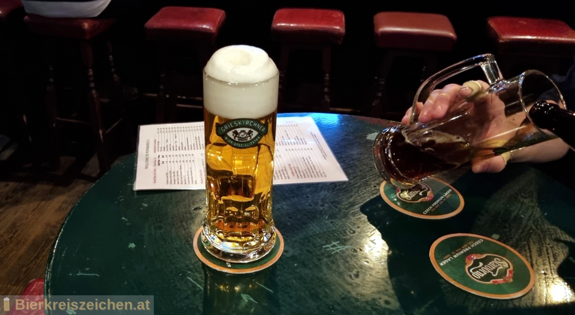 Foto eines Bieres der Marke Grieskirchner Pils aus der Brauerei Brauerei Grieskirchen