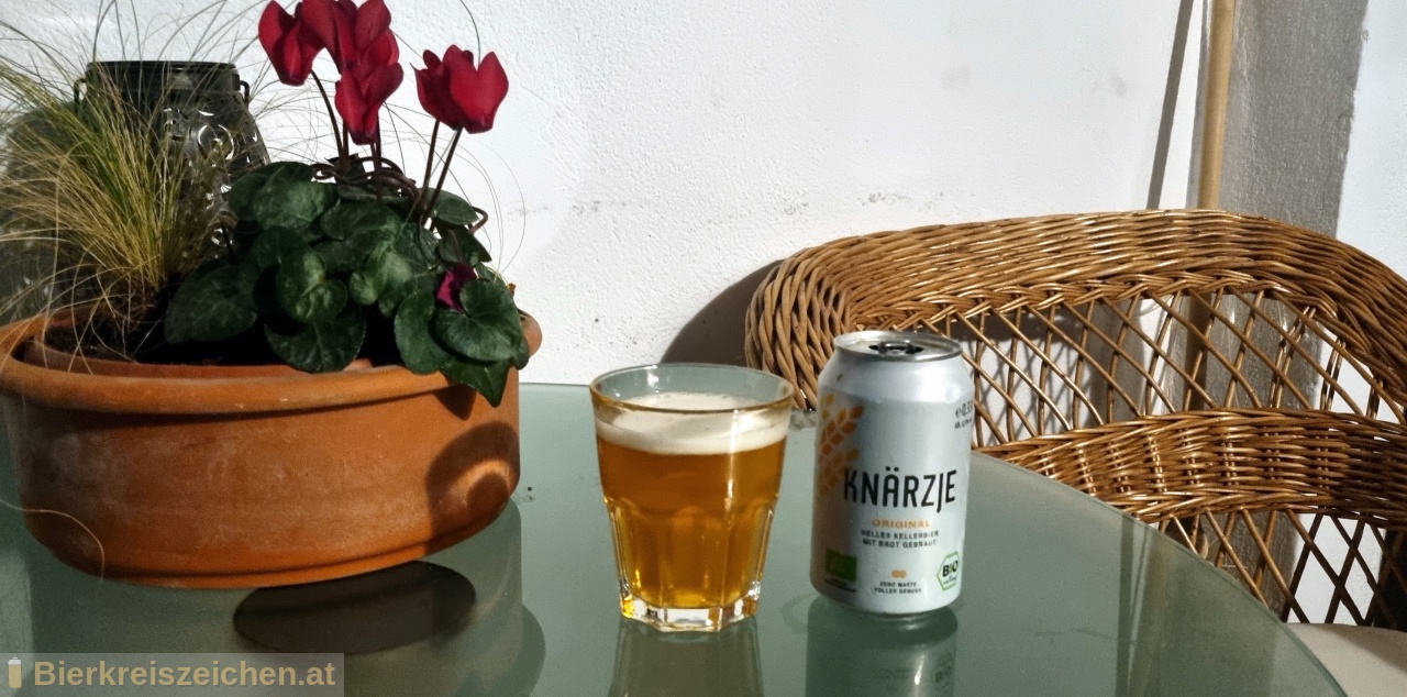 Foto eines Bieres der Marke Knrzje Original aus der Brauerei Knrzje