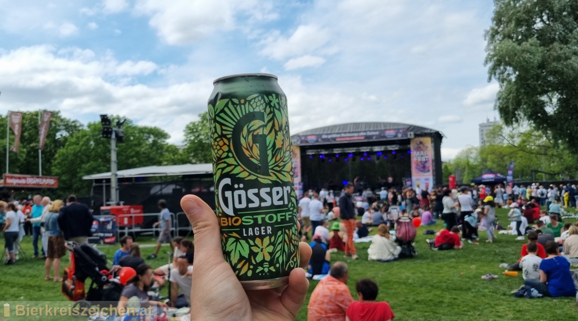 Foto eines Bieres der Marke Gsser Biostoff aus der Brauerei Brauerei Gss