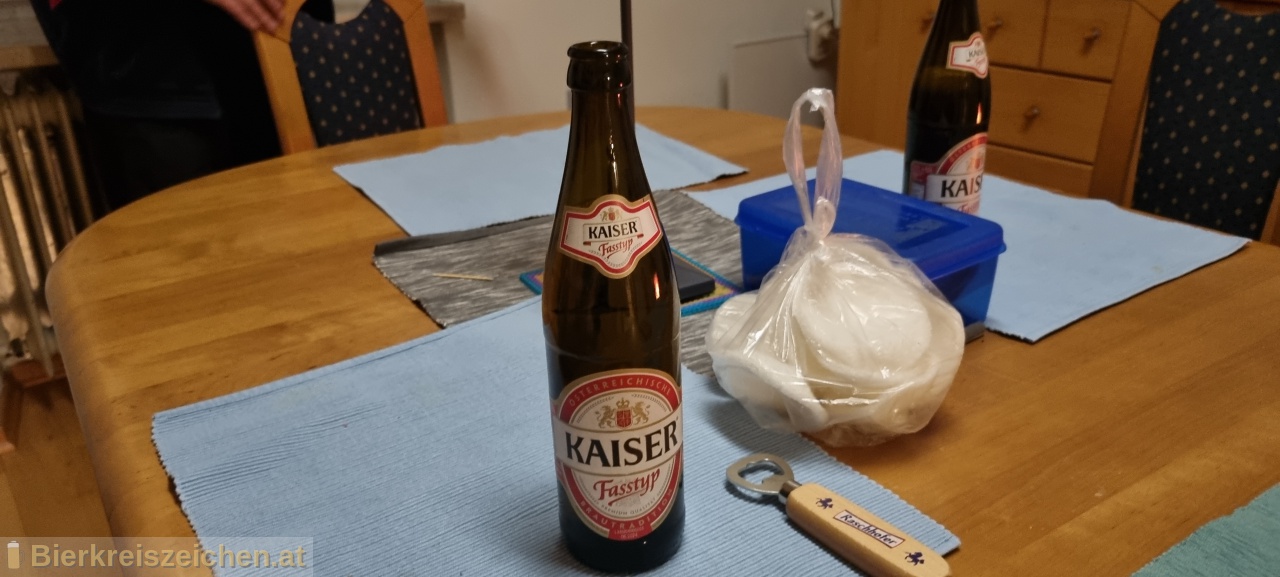 Foto eines Bieres der Marke Kaiser Fasstyp aus der Brauerei Brauerei Wieselburg
