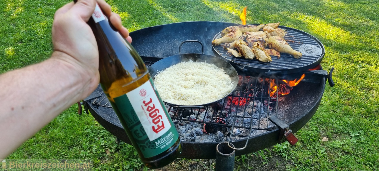 Foto eines Bieres der Marke Egger Mrzen aus der Brauerei Privatbrauerei Egger