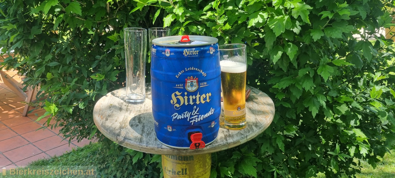 Foto eines Bieres der Marke Hirter Mrzen aus der Brauerei Brauerei Hirt