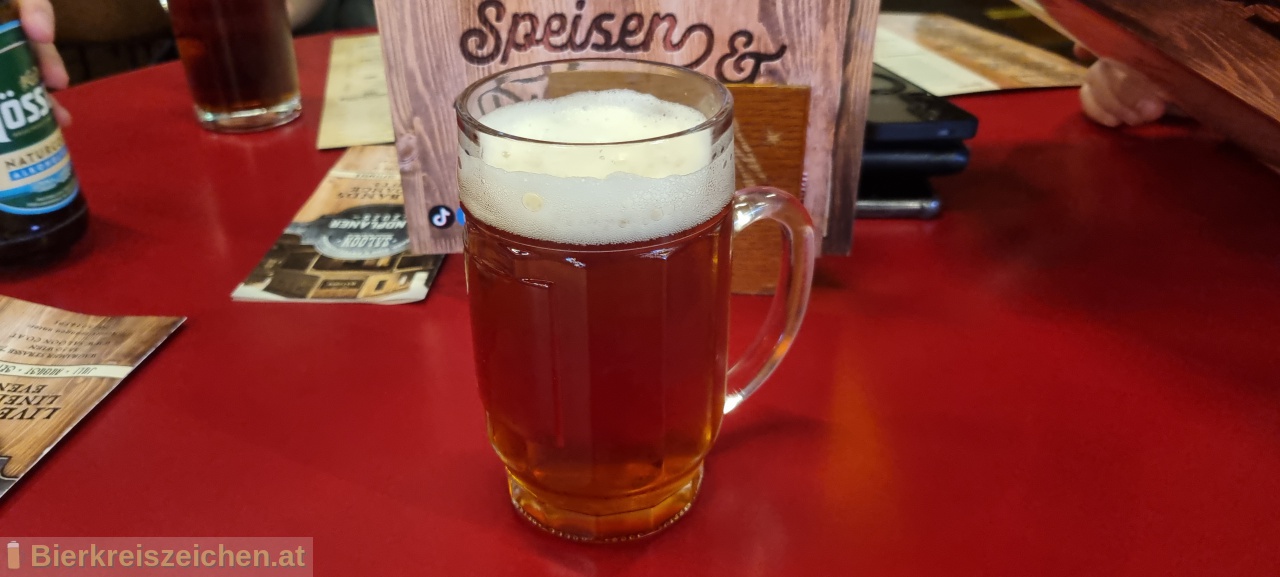 Foto eines Bieres der Marke Wiener Lager aus der Brauerei Schwechater Brauerei