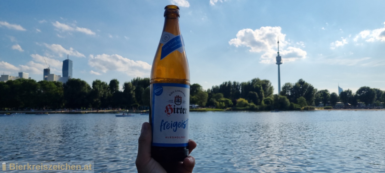 Foto eines Bieres der Marke Hirter Freigeist aus der Brauerei Brauerei Hirt