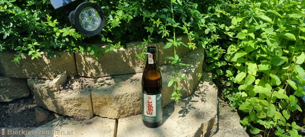 Foto eines Bieres der Marke Egger Mrzen aus der Brauerei Privatbrauerei Egger