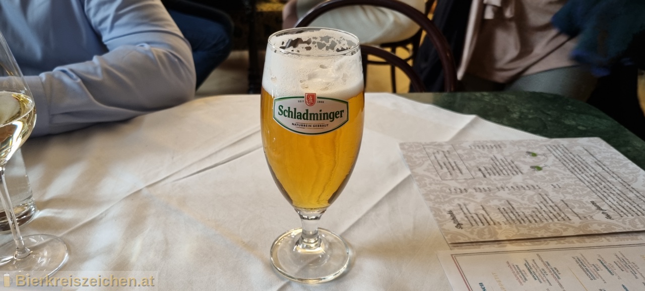 Foto eines Bieres der Marke Schladminger Mrzen aus der Brauerei Schladminger