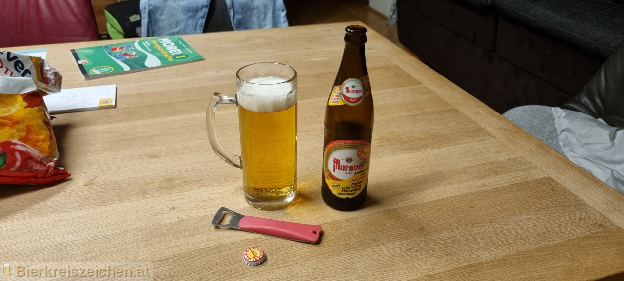 Foto eines Bieres der Marke Murauer Mrzen aus der Brauerei Brauerei Murau