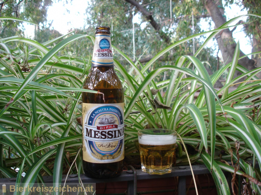Foto eines Bieres der Marke Birra Messina aus der Brauerei Heineken Italia S.p.A