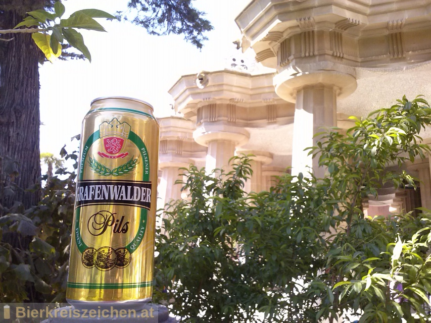 Foto eines Bieres der Marke Grafenwalder Pils aus der Brauerei Frankfurter Brauhaus