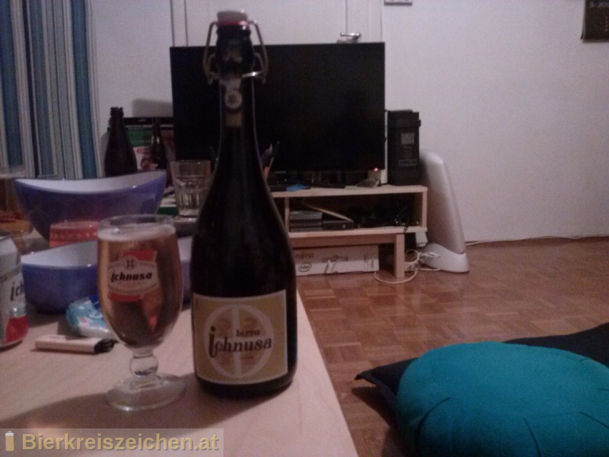 Foto eines Bieres der Marke Birra Ichnusa - Chent'Annos 2012 aus der Brauerei Birra Ichnusa